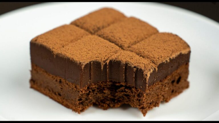 This simple method turns just 4 ingredients into a mind-blowing chocolate cake…