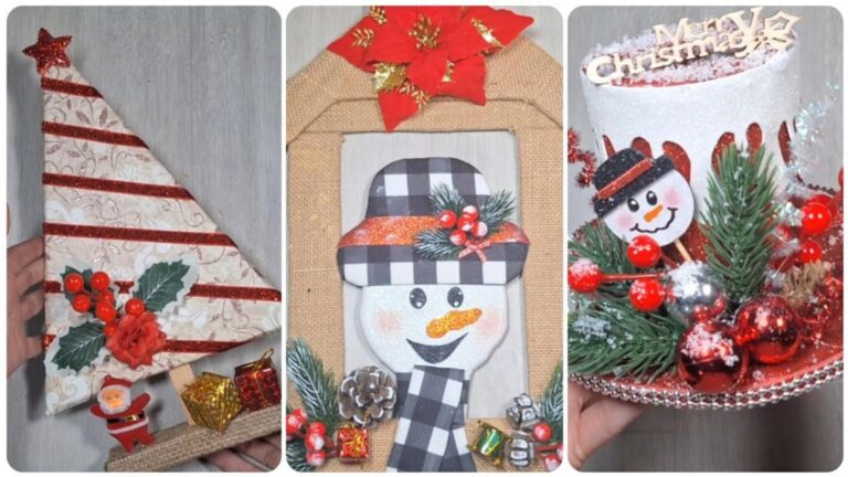 This simple craft can transform your holiday decor in just minutes…