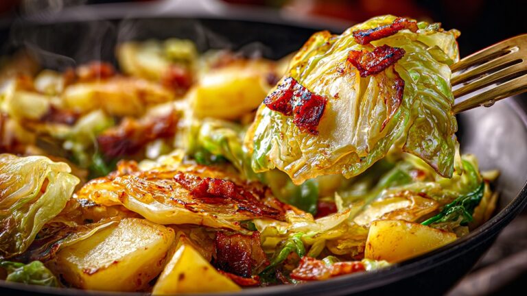 10-Minute Southern Bacon Fried Cabbage Recipe You’ll Love!