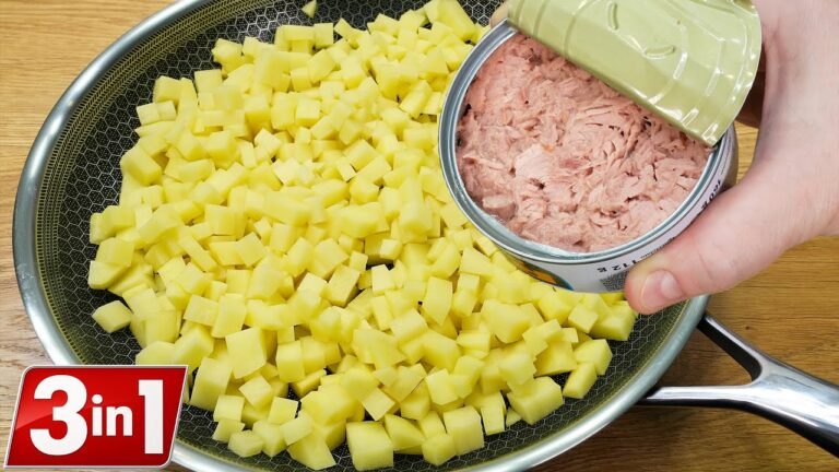 5 Delicious Ways to Cook Potatoes and Canned Tuna Every Day!