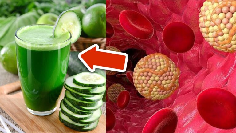 5 Amazing Juices That Cleanse Blood Fat Naturally and Boost Health!