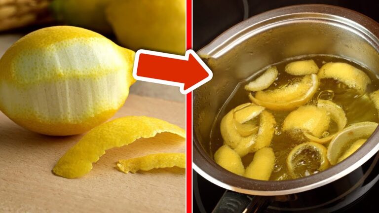 Transform 5 Lemon Peels into Amazing Kitchen Hacks You Need to Try! 🍋✨
