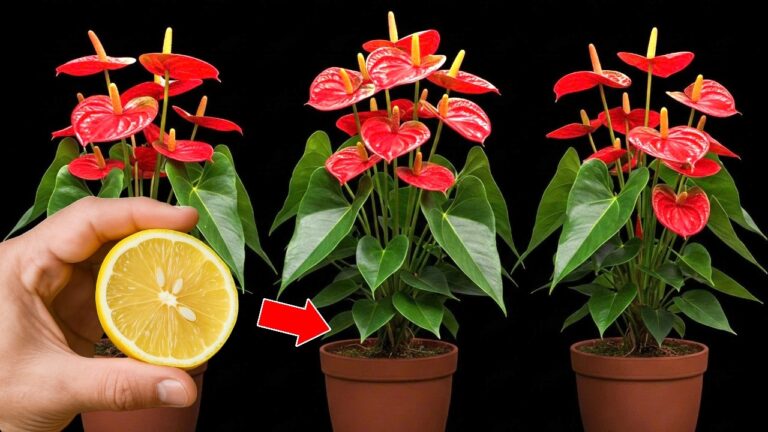 One Lemon for Year-Round Anthurium Blooms: 5 Easy Tips for Stunning Indoor Plants