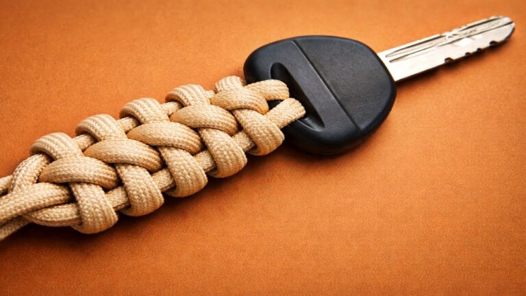 10 Stunning Keychain Transformations with this Simple Rope Knot Technique!