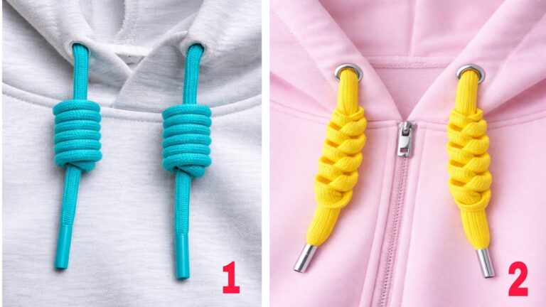 6 Simple Hoodie Drawstring Knots to Transform Your Style Instantly!