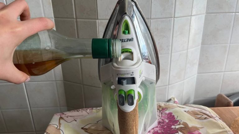 Add a Drop of Vinegar to Your Iron for Laundry Magic!