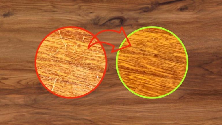 Remove Scratches from Wood Furniture with Just 2 Simple Ingredients