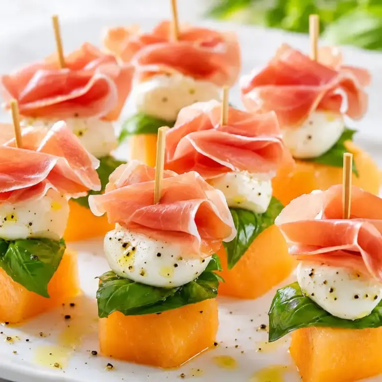 Cantaloupe and Prosciutto Bites: The Perfect Refreshing Summer Recipe