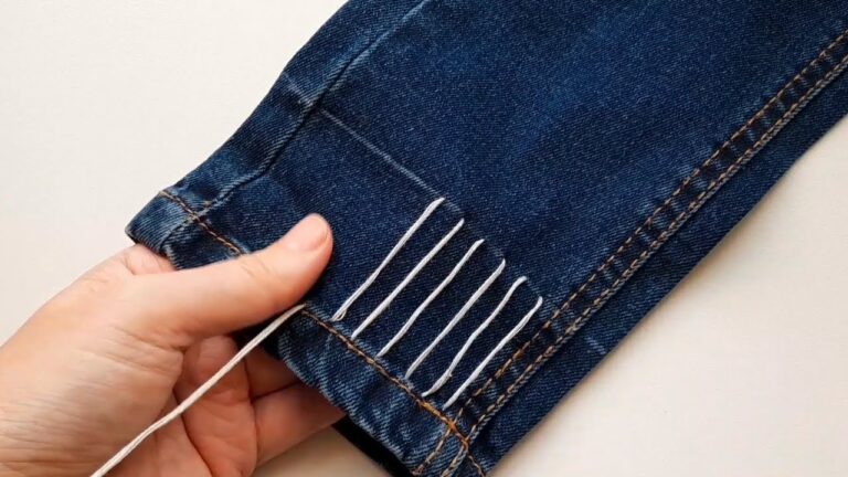 7 Genius Ways to Hem Jeans Without Cutting – Discover the Mind-Blowing #6!