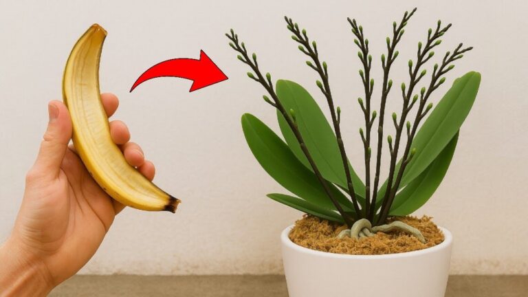 6 Simple Ways to Boost Your Orchid Growth Using Banana Peels!
