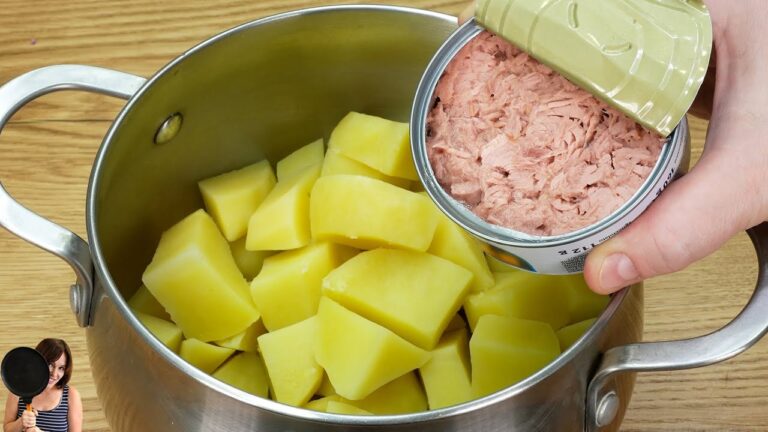 10 Delicious Ways to Cook Potatoes and Canned Tuna Every Day!