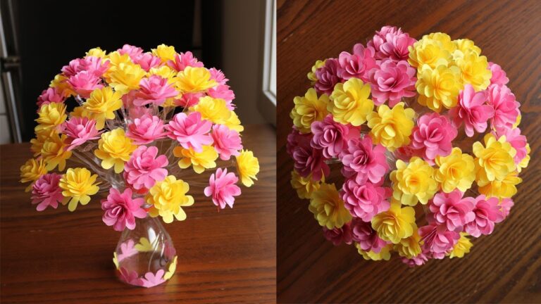 10 Creative Ways to Transform Plastic Bottles into Stunning Flower Vases