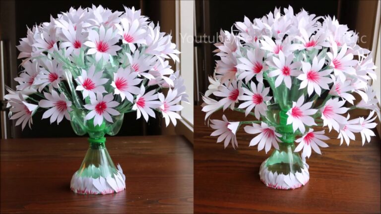 8 Easy Steps to Create Stunning Flower Vases from Plastic Bottles