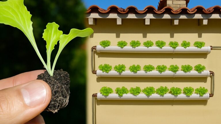 Create 5 Easy Hydroponic Wall Systems at Home for Fresh Vegetables!