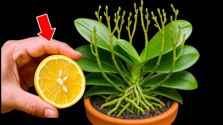 Grow an Orchid from Just 1 Lemon Slice: 5 Easy Steps for Endless Roots and Shoots!