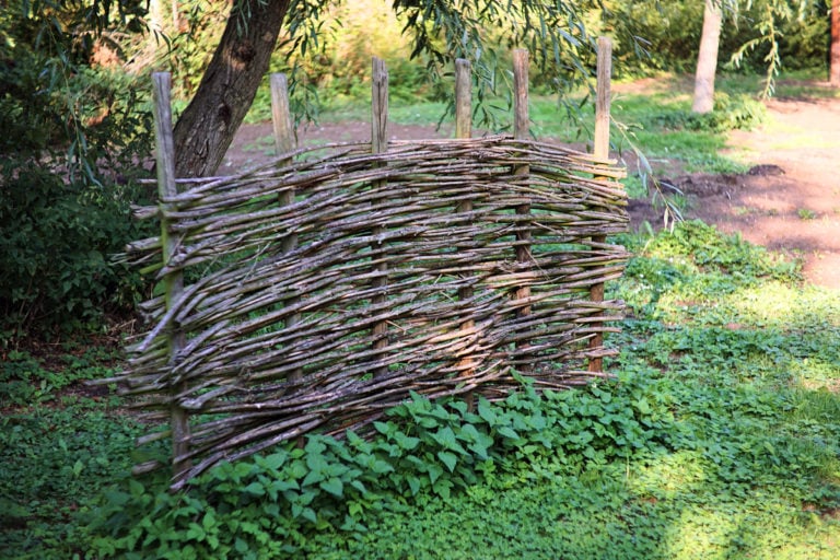 Build a Wattle Fence from Branches: A Step-by-Step Guide