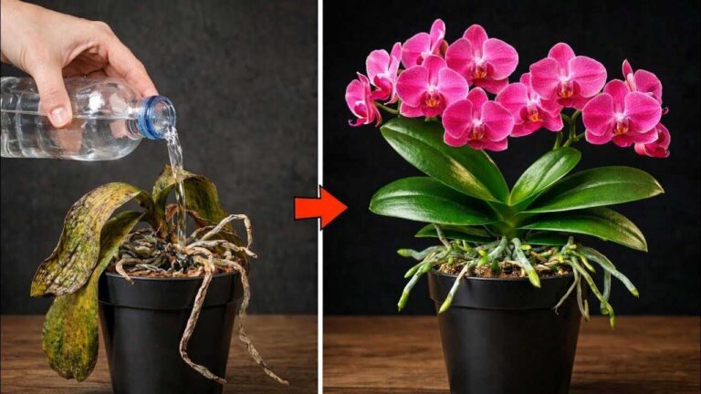 Stop watering orchids incorrectly! ❗️ Try watering them this way for better blooms