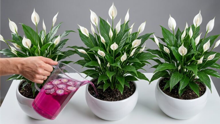 Just one spoon under any plant – and it instantly comes to life!