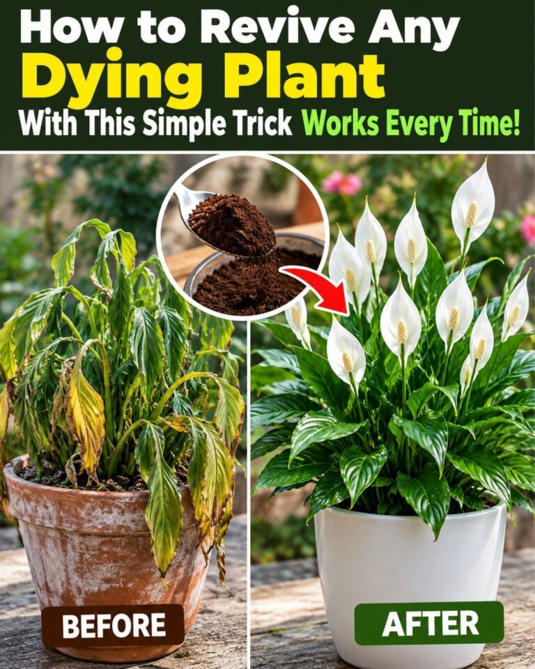 How to Revive Any Dying Plant With This Simple Trick Works Every Time!