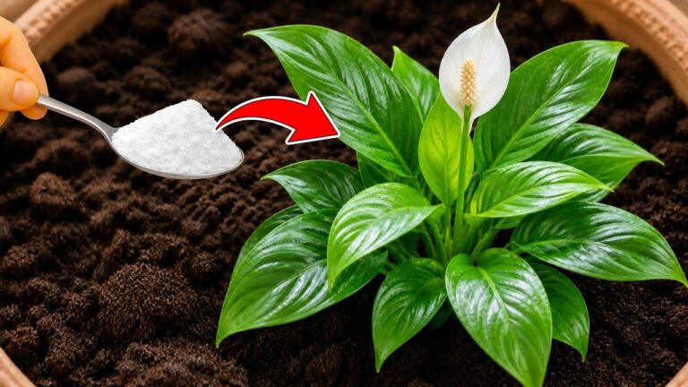 🌸Just one spoon under any plant – and it instantly comes to life!