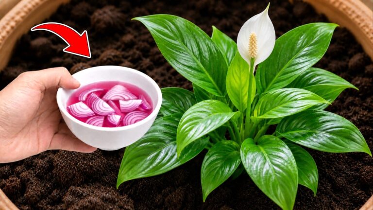 🌸Just one spoon under any plant – and it instantly comes to life!