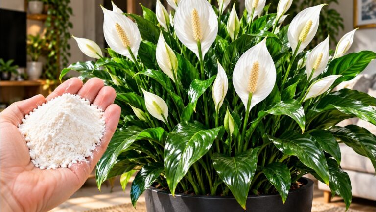 I WAS DYING AND DIDN’T KNOW: Just 1 Spoon and All Plants GROW and BLOOM 5x FASTER