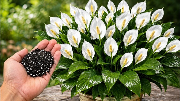 I WAS DYING AND DIDN’T KNOW: Just 1 Cup Makes FLOWERS EXPLODE (Any Plant)