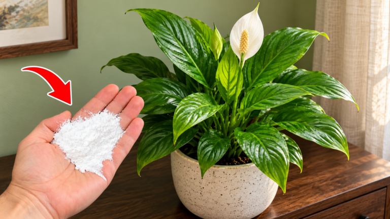Make this small change! Give your peace lily another chance to bloom